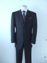 3ッ釦段返りシングルピークスーツ