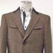 シングルチェスターコート 生地:MAGEE(DONEGAL TWEED) Price:¥89,250 Option:R台場,袖本切羽,上襟拝絹仕立て,裏地